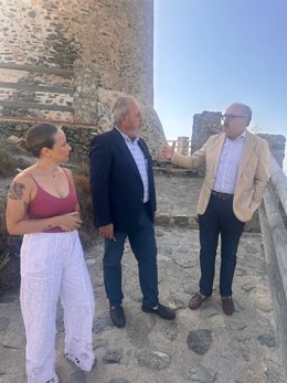 Visita del delegado de Justicia, Administración Local y Función Pública de la Junta en Granada, Luis Recuerda, al municipio de Polopos.