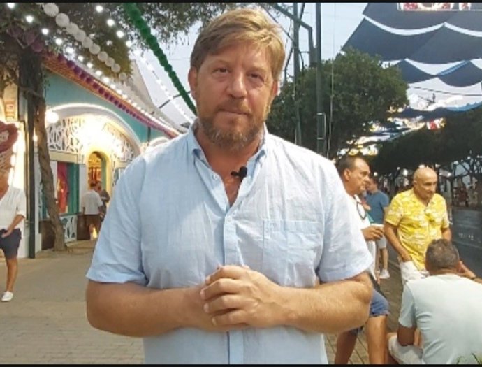 El portavoz de Con Málaga, Nicolás Sguiglia, en una imagen de archivo