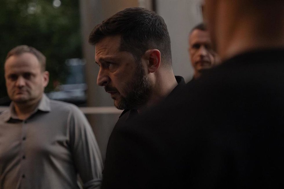 Volodimir Zelenski, presidente de Ucrania.