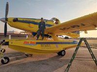 Baleares envía un avión anfibio a Extremadura para ayudar en las tareas de extinción