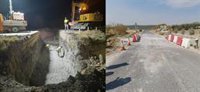 La Junta de Andalucía mejora el drenaje transversal en la A-3133 a su paso por Santaella (Córdoba)