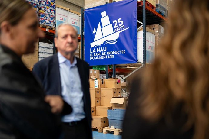 Archivo - Visita institucional a La Nau.