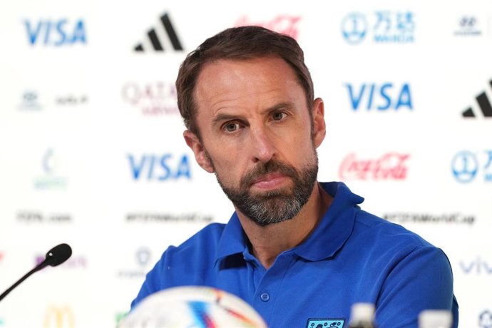 Archivo - Imagen de archivo de Gareth Southgate durante su etapa al frente de la selección inglesa.