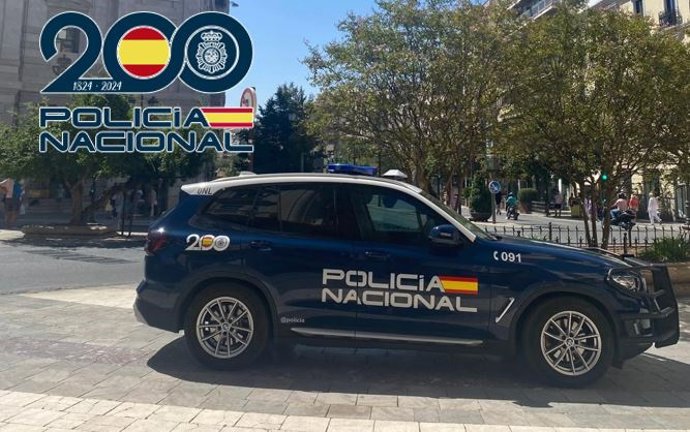 Imagen de un coche de la Policía Nacional.