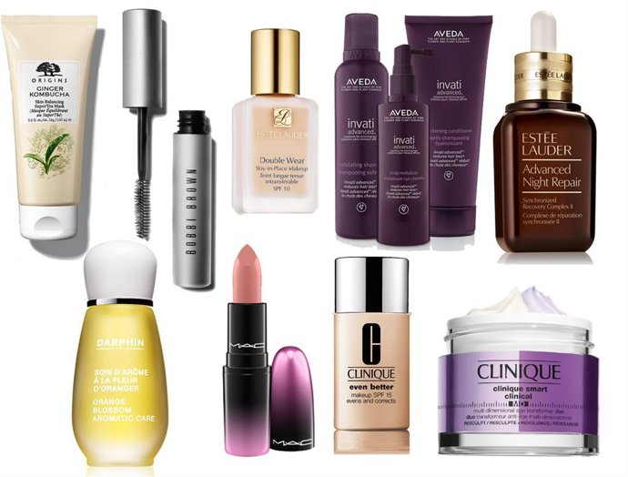 Archivo - Productos cosméticos de Estée Lauder.