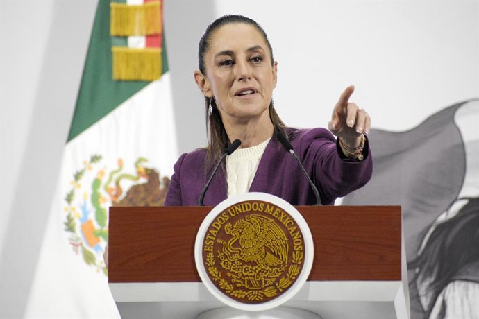 Mexicoâ€S President Claudia Sheinbaum Holds Briefing