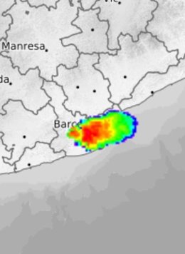 Protecció Civil alerta de pluges intenses en el litoral de Barcelona aquest dimecres