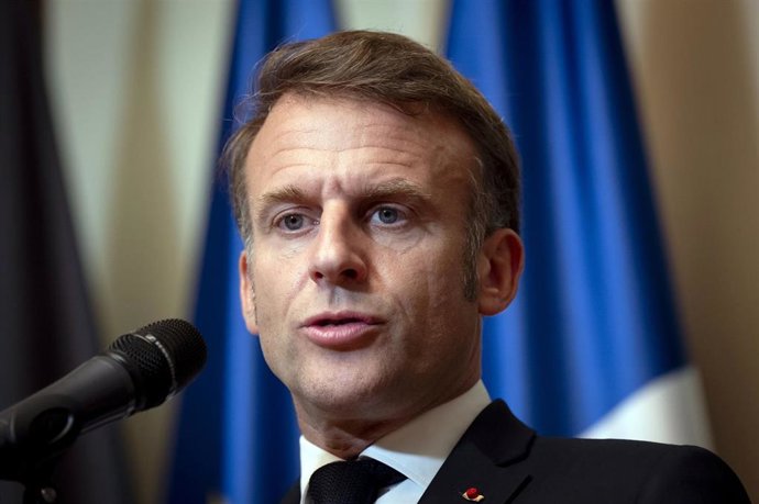 El presidente de Francia, Emmanuel Macron