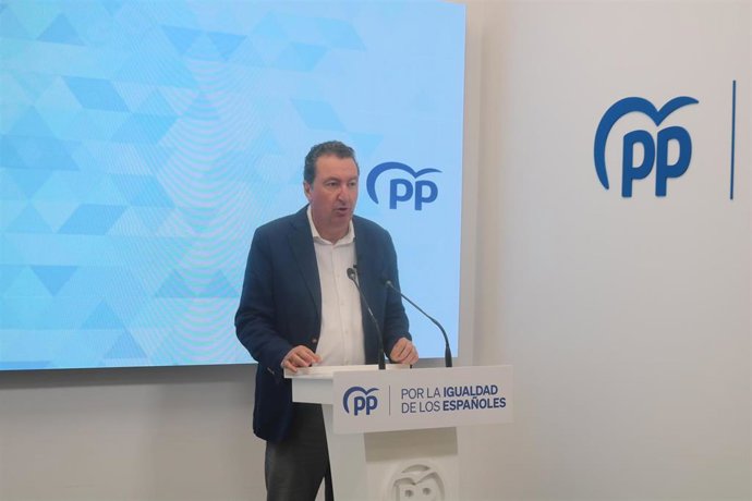 El presidente del PP de Huelva, Manuel Andrés González.