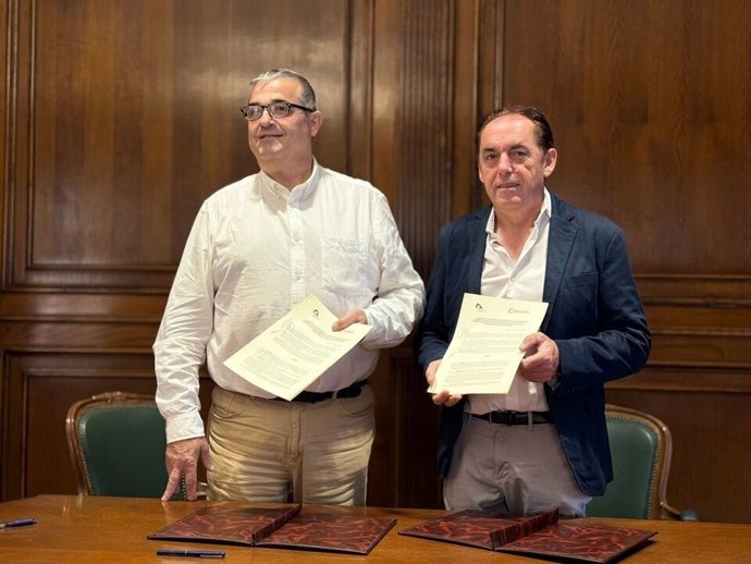 Alberto Santamaría y Benito Serrano