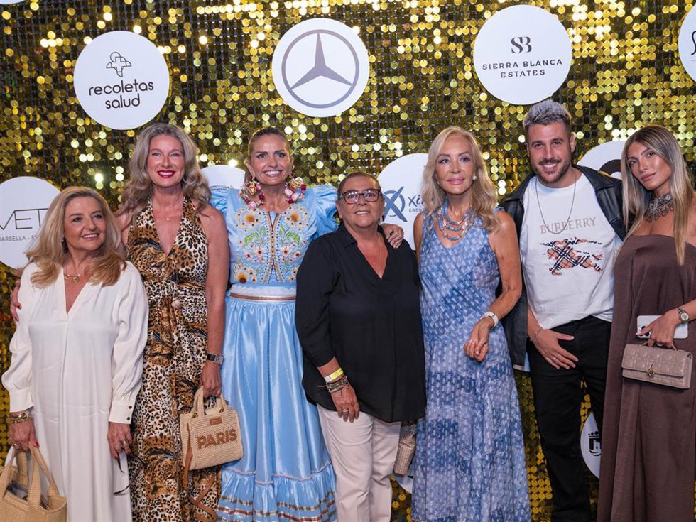 María del Monte, Anne Igarttiburu y Carmen Lomana, entre los asistentes al concierto de Alejandro Fernández a Starlite Occident Marbella
