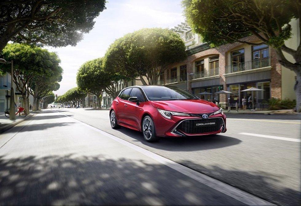 Archivo - Toyota Corolla hybrid.