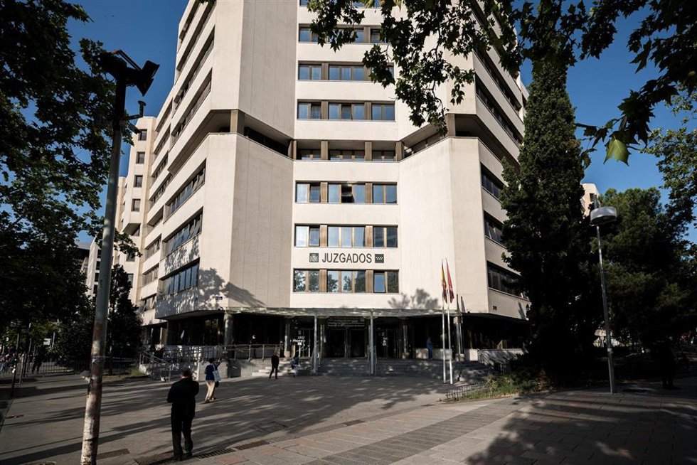 Archivo - Imagen de archivo de los Juzgados de Plaza de Castilla, donde se encuentra el juzgado que dirige el instructor Juan Carlos Peinado.