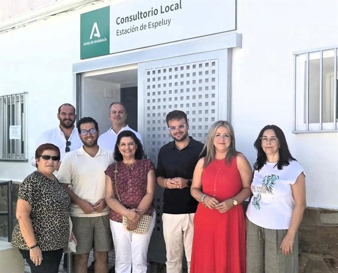 Visita al consultorio de Espeluy.