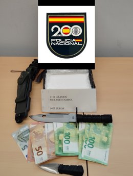 Contingut de la maleta del detingut