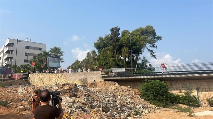 Reabre tras la dana el puente que conecta Torrent y Alaquàs
