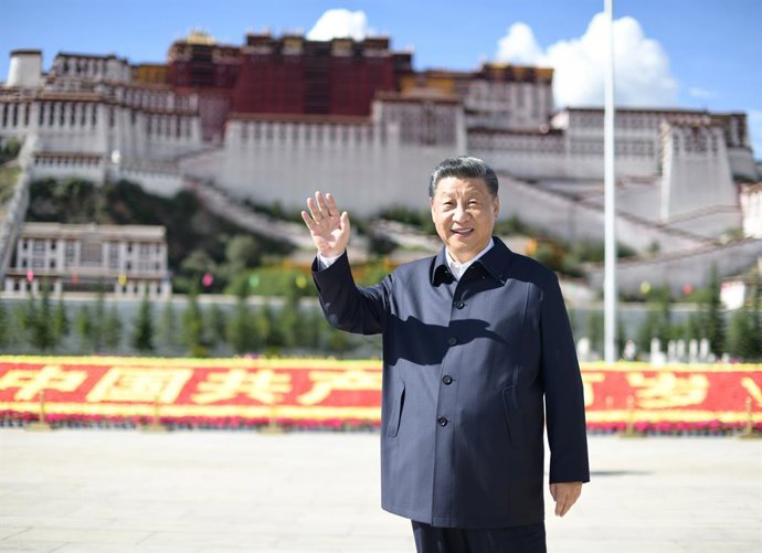 Archivo - Arquivo - Imagem de arquivo do presidente da China, Xi Jinping.