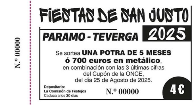 Papeleta del sorteo
