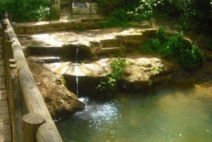 Uno de los manantiales catalogados del Campo de Gibraltar