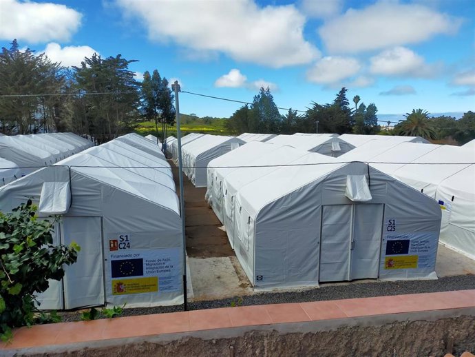 Archivo - Campamento de migrantes de Las Raíces