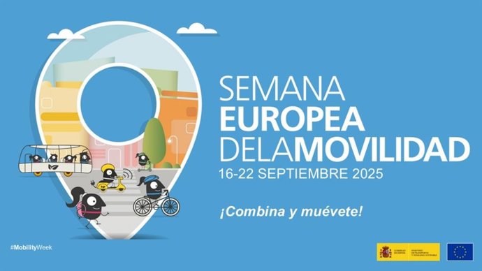 El Ministerio de Transportes y Movilidad Sostenible impulsa la participación de los municipios españoles en la convocatoria de la Semana Europea de la Movilidad (SEM), que celebrará su vigésima quinta edición del 16 al 22 de septiembre.