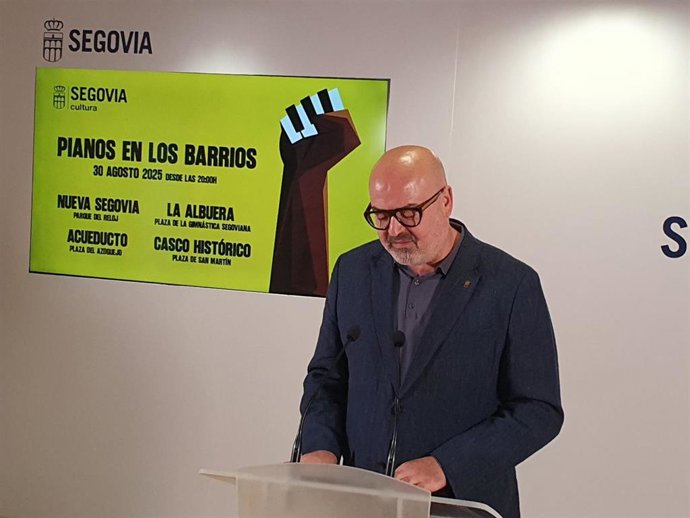 El concejal de Cultura, Juan Carlos Monroy.
