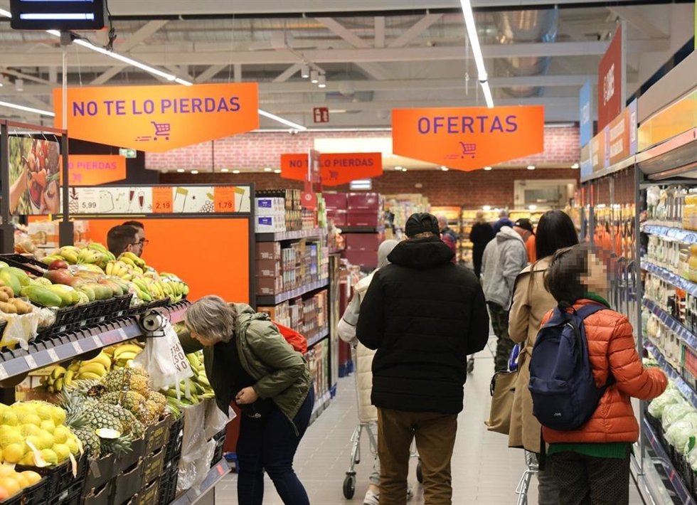 Archivo - Imagen de archivo de un supermercado de Aldi