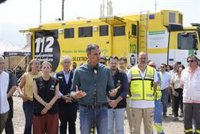 Sánchez visita Asturias para conocer la evolución del incendio de Degaña