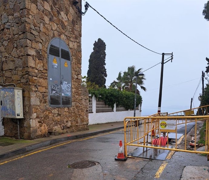 Obres a Blanes (Girona)