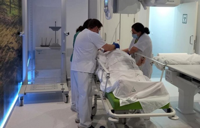 Radiología en el Hospital de Loja (Granada). (Foto de archivo).