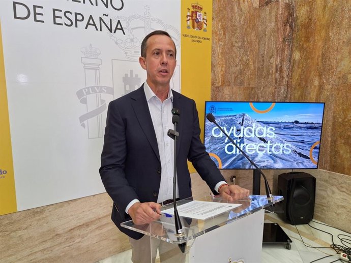 El subdelegado de Gobierno en Almería, José María Martín.