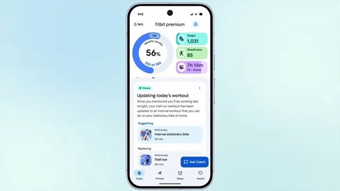 Nuevo entrenador personal con Gemini