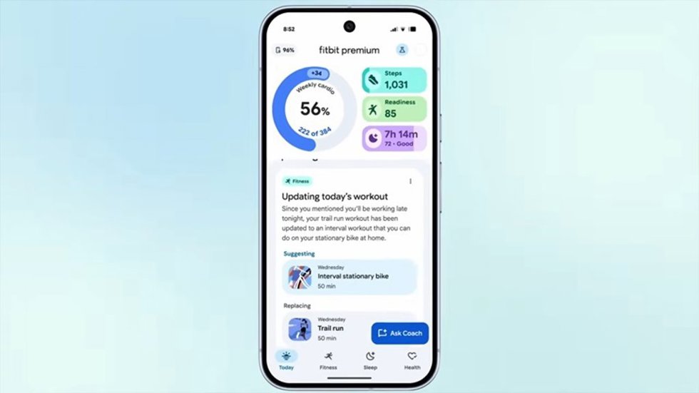 Nuevo entrenador personal con Gemini