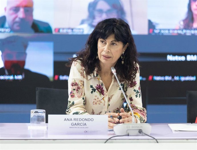 Archivo - La ministra de igualdad, Ana Redondo