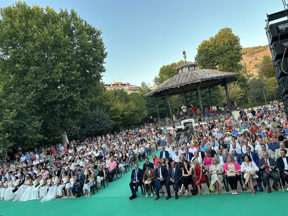 Archivo - El pregón de Javier Cansado de esta tarde, pistoletazo de salida de la Feria y Fiestas de San Julián 2024  