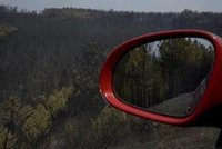 La dirección del viento aleja el humo de los incendios de Galicia, que tiene una calidad del aire favorable en Ourense