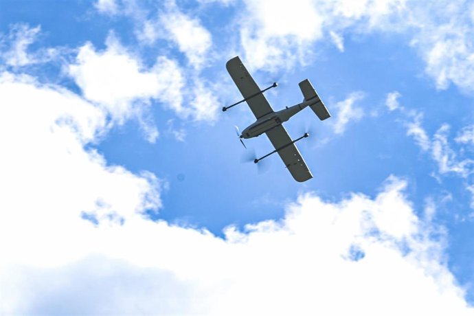 Una avioneta en Lituania