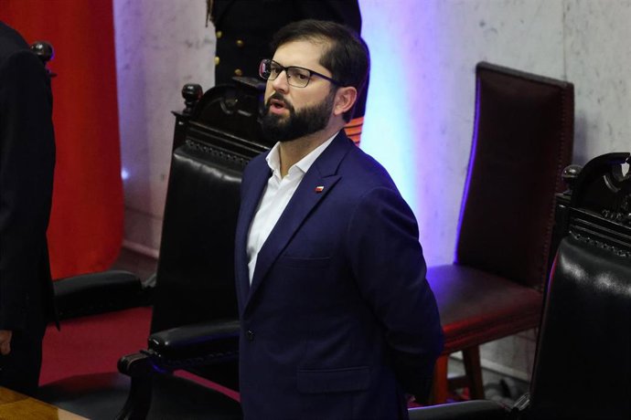 Gabriel Boric, presidente de Chile.