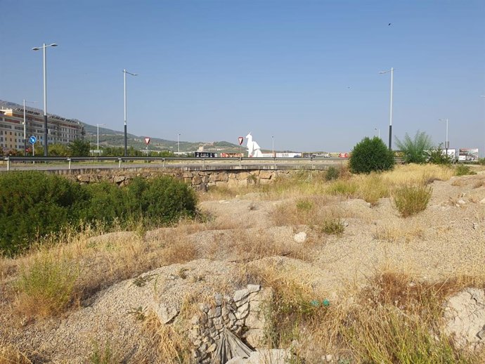 Terrenos en los que se construirá el Centro de Innovación Oleoturístico, junto al yacimiento arqueológico de la Villa de los Robles.