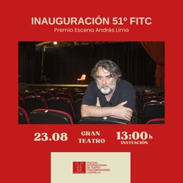 El 51º FITC 'Lazarillo' comienza este fin de semana con el reconocimiento a Andrés Lima.