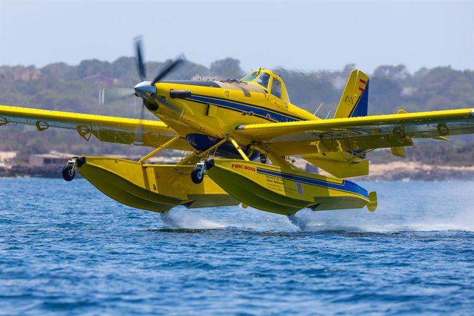 Archivo - Arquivo - Aeronaves de combate a incêndios florestais
