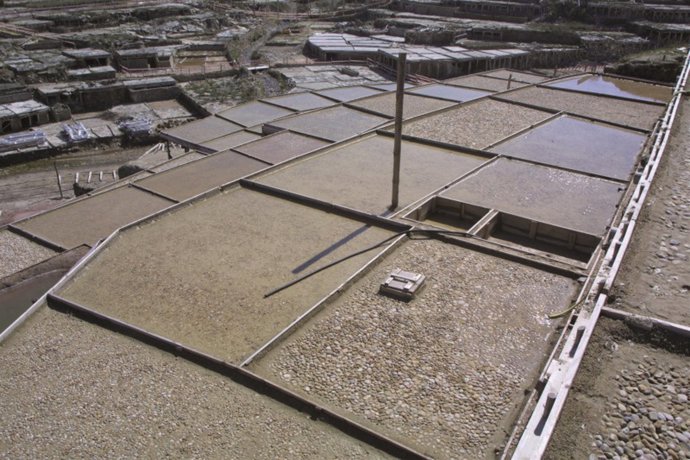 Eras de sal en Salinas de Añana