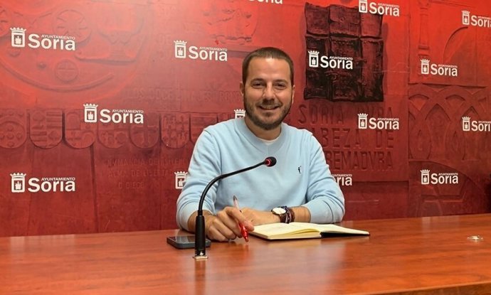 El concejal Eder García.