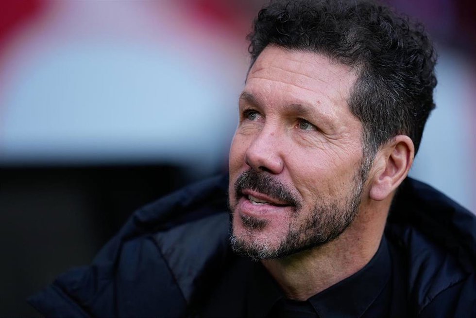 Archivo - Diego Pablo Simeone, entrenador del Atlético de Madrid.