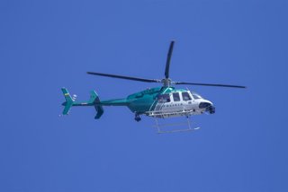 Archivo - Helicóptero de la Policía colombiana 