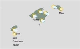 El tiempo hoy, viernes 22 de agosto, en Baleares.