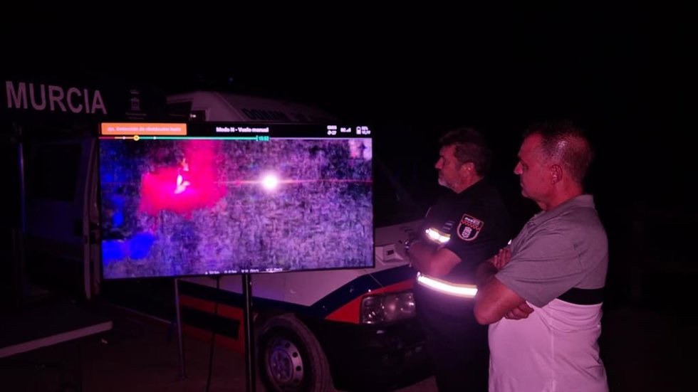 Nuevo dron incorporado a los servicios de Protección Civil de Murcia