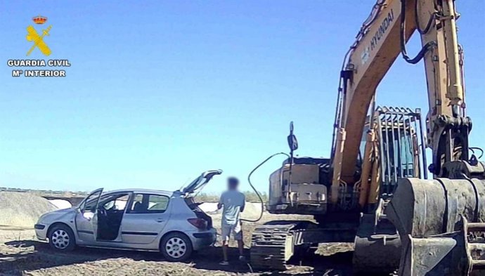 Imagen de los robos de gasoil.