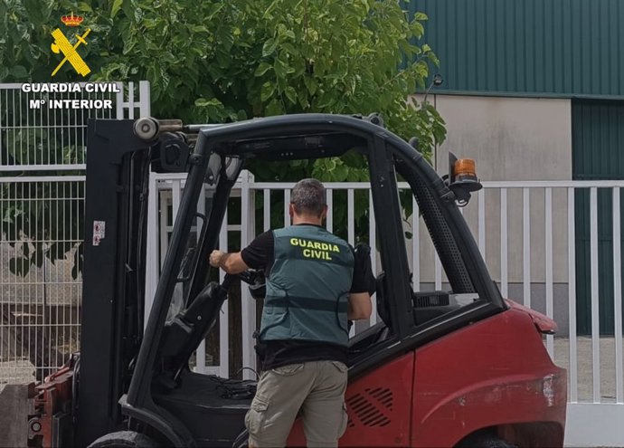 Tres detenidos por robar maquinaria industrial valorada en 46.000 euros