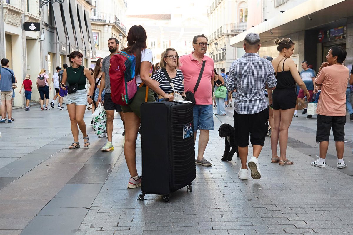 Las pernoctaciones hoteleras en la Comunidad de Madrid aumentan un 1,13% en julio con más de 2,3 millones de estancias